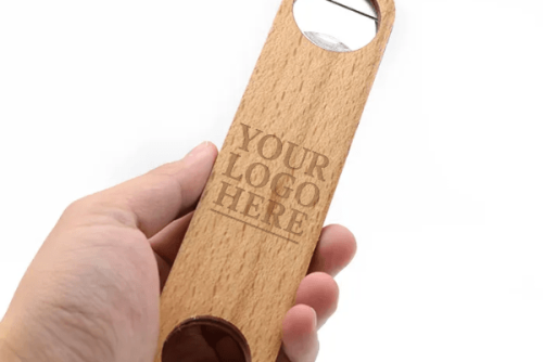 Platte Gepersonaliseerde Bieropener met Gravering | Cadeau